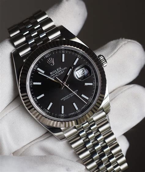 rolex datejust 41 zwart|Rolex Datejust 41 specifications.